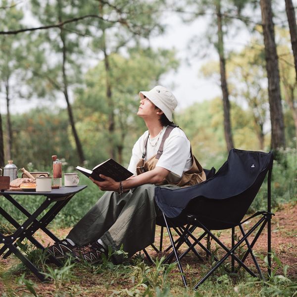 Стілець складаний Naturehike Stellaluna T01 CNH23JU13002, M, чорний 69007 фото
