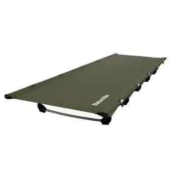 Ліжко складане Naturehike XJC05 NH20JJ001, Поліестер Oxford / алюміній, темно-зелене 70926 фото