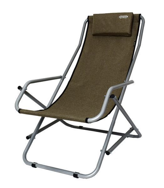 Крісло-шезлонг Novator SH-7 Brown 201948 фото
