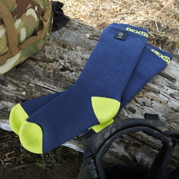 Шкарпетки водонепроникні Dexshell Ultra Thin Crew NL, p-p М, сині 50970 фото