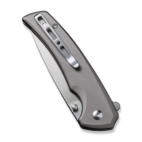 Ніж складаний туристичний Sencut Serene, (8.8 см) D2 / Aluminum сірий 64371 фото