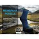 Шкарпетки водонепроникні Dexshell Running Lite 2.0 Socks, темно-блакитні, розмір S (36-38) 66300 фото 5