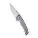 Ніж складаний туристичний Sencut Serene, (8.8 см) D2 / Aluminum сірий 64371 фото 1