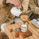Чайник з керамічним антипригарним покриттям Naturehike CNK2450CF013 0,8 л, алюміній, білий 68968 фото 5