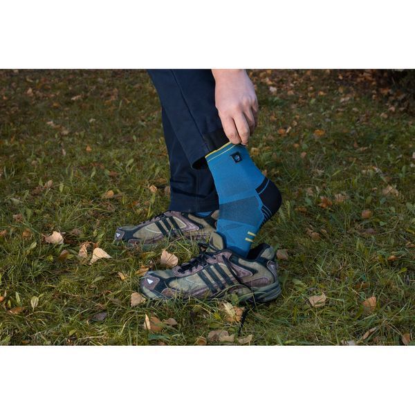 Шкарпетки водонепроникні Dexshell Running Lite 2.0 Socks, темно-блакитні, розмір XL (47-49) 66303 фото