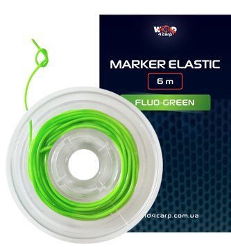 Маркерная резинка флуоро-зеленая W4C MARKER ELASTIC FLUO-GREEN 6 М w4030 фото