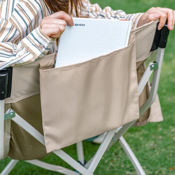Стілець складаний Naturehike Stellaluna T04 CNK2550JJ022, вуглецева сталь, чорний 73066 фото