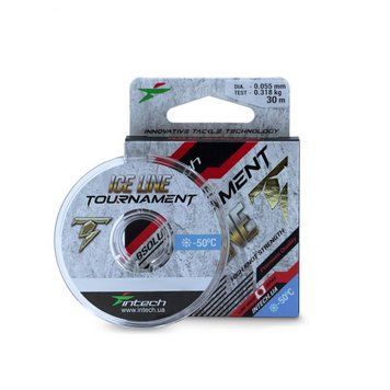 Волосінь Intech Tournament Ice line 30m 0.106mm, 1.072kg FS0650237 фото