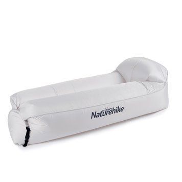Матрац, ламзак надувний Naturehike NH20FCD06, 180х70х52 см, сірий, має чохол-рюкзак 70901 фото
