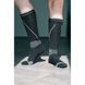 Водонепроникні шкарпетки Dexshell Longlite Socks 2.0, сірі полоски, розмір S (36-38) 70410 фото 8