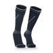 Водонепроникні шкарпетки Dexshell Longlite Socks 2.0, сірі полоски, розмір M (39-42) 70411 фото 1